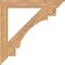 Ekena Millwork Merced Traditional Smooth Bracket, Western Red Cedar, 5 1/2"W x 48"D x 48"H BKT06X48X48MRC01SWR - alternate 4